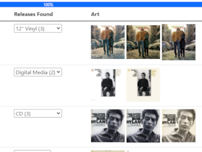 VGR Album Art Fetcher